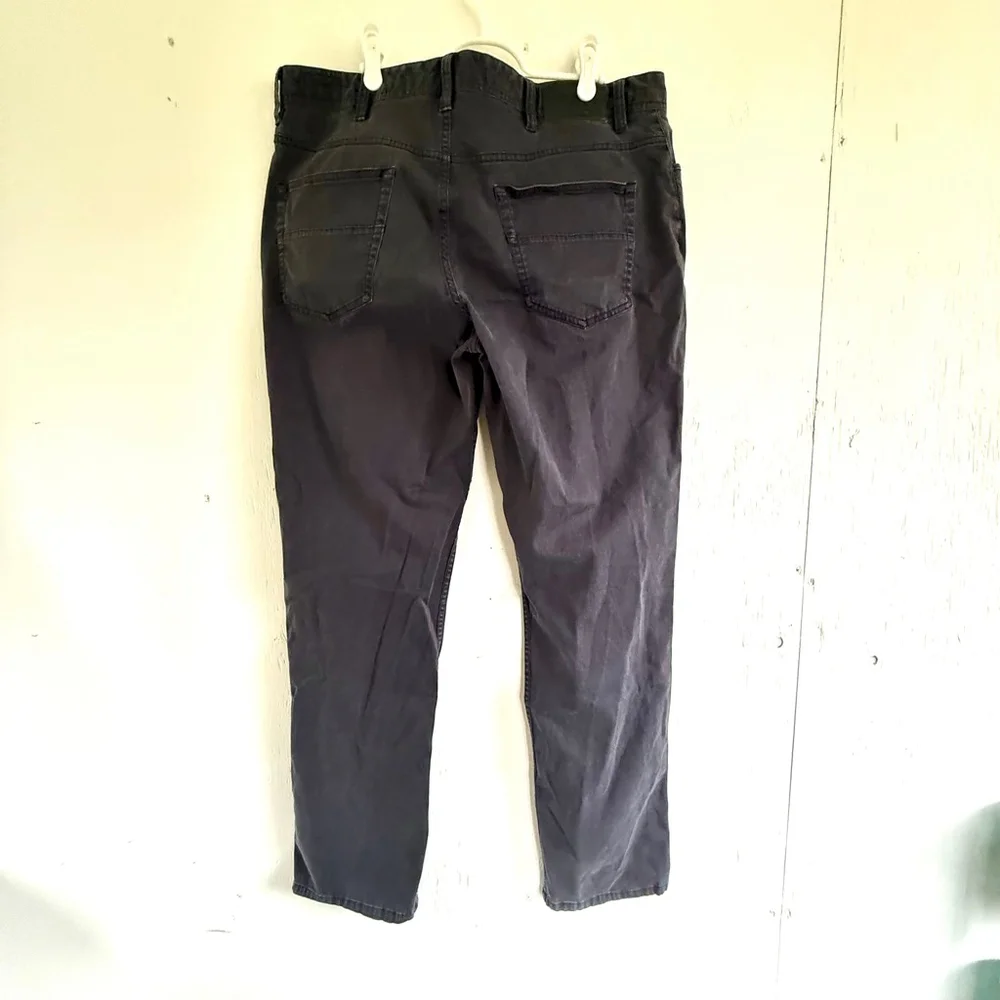 English Laundry Men’s 5-Pocket Corduroy Pants - Black - 38x34 - Straight Leg